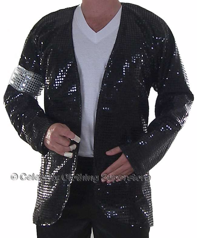 Michael Jackson Costume Dress MJ Billie Jean Jacket Coat Free Billie Jean  Glove