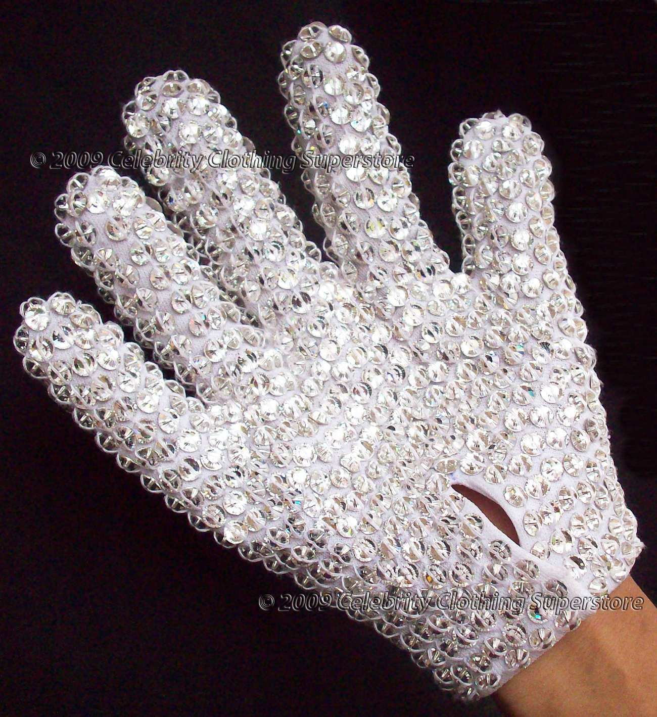 Michael Jackson Swarovski Crystals Glove (100% Exact Replica
