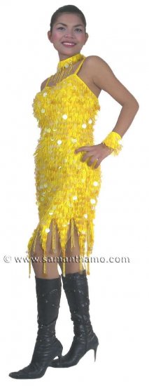 CT532 Sparkling ' Full Sequin Coin Dance, Occasion Costume Dress - Click Image to Close