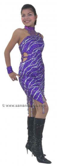 RM541 Sparkling ' Latin Sequin Dance, Occasion Costume, Dress - Click Image to Close