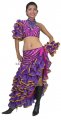 RM364 Sparkling ' Sequin Dance, Spanish Flamenco Costume, Dress