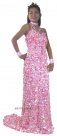 RM316 Sparkling ' Sequin Coin Dance, Occasion Costume, Gown