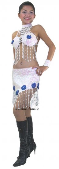 TM3036 Tailor Made Sparkling Sequin Dance Dress - Click Image to Close