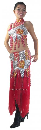 RM492 Sparkling ' Sequin Dance, Drag Costume, Dress - Click Image to Close
