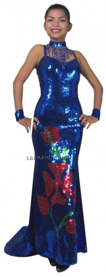 RM459 Sparkling ' Sequin Dance, Occasion Costume, Gown - Click Image to Close