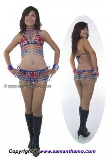 SGB2 Vegas Showgirl, Pole UK Dance Bikini - Click Image to Close