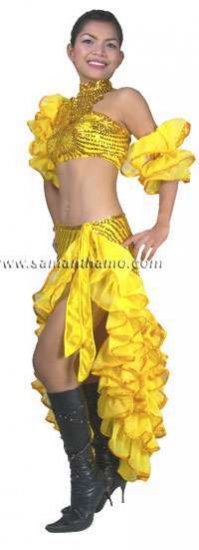 RM602 Sparkling ' Sequin Dance, Spanish Flamenco Costume - Click Image to Close