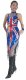 RMD710 Sparkling ' Sequin Dance,UK Flag, Dress