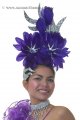 CT496 Sparkling ' Sequin DIVA Sequin Showgirl Costume Head Dress