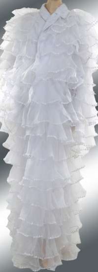 STC2056 Tailor Made Sparkling Organza Ruffle Costume - Click Image to Close