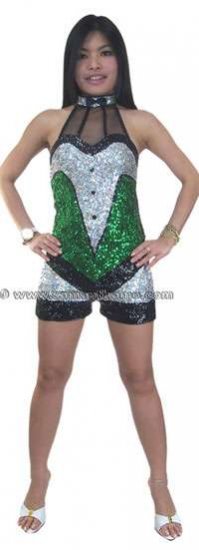 CBS1051 Madonna Style SEXY Tailor Made Leotard / Hot Pants - Click Image to Close