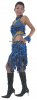 RM549 Sparkling ' Feather Sequin Dance, Occasion Costume, Dress