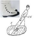 SALE ITEM! MJ SMOOTH CRIMINAL Anti Gravity Leaning Shoes - Pro