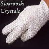 MJ Performers - Glove with 100's Real Loch Rosen Crystals