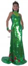 RM314 Sparkling ' Sequin Dance, Occasion Costume, Gown