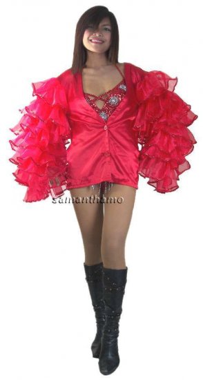 STC2052a Tailor Made Cabaret Flamenco Costume / Tops - Click Image to Close