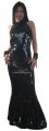 Sparkling Sequin Cabaret Evening Gown TM7002