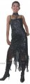 RM281 Sparkling ' Sequin Dance, Ballroom Costume, Gown