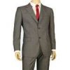 Men's 2 Button Suit in Gray - Tailor Made & Perfect Fit! MS502