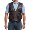 Jurassic World Vest Chris Pratt - Owen Grady in Real Leather