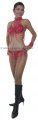 SGB11 Red Sequin Showgirl Dance Bikini