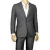 Men's 1 Button Suit in Gray - Tailor Made & Perfect Fit! MS401