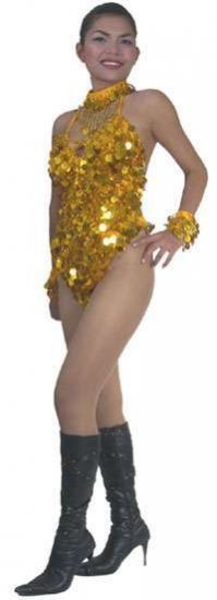 RML351 Sparkling SEXY Sequined Dance Leotard - Click Image to Close