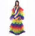 Sparkling Fully Sequined Gay Pride RAINBOW Gown TM7901