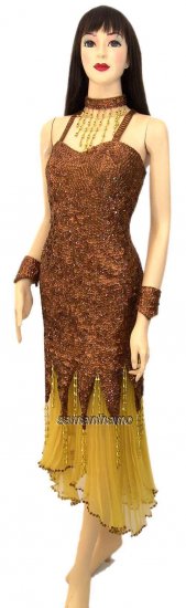 TM2042 Tailor Made Sequin Dance Dress - Click Image to Close