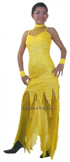 RM505 Sparkling ' Sequin Dance, Ballroom Costume, Gown - Click Image to Close