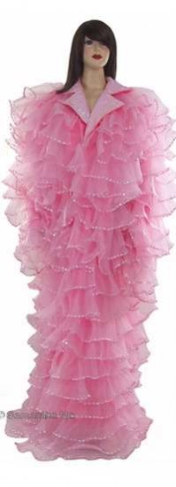 STC2058 Tailor Made Sparkling Organza Ruffle Costume - Click Image to Close
