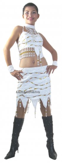 TM3038 Tailor Made Sparkling Sequin Dance Dress - Click Image to Close