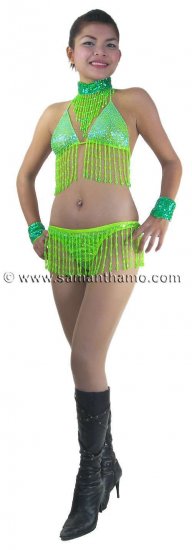 SGB60 Fully Sequined Sparkling Showgirl Lap Dance Bikini - Click Image to Close