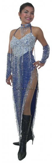 CT507 Sparkling ' Sequin Dance, Occasion Costume, Gown - Click Image to Close