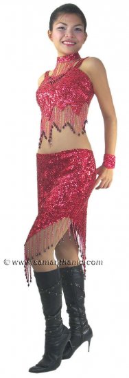 RM452 Sparkling ' 2 Piece Sequin Dance, Occasion Costume, Dress - Click Image to Close