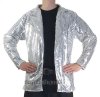 CJ053 Men's Silver Cabaret, Entertainers Sequin Dance Jacket