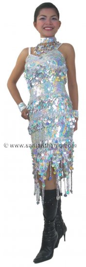 RM499 Sparkling ' Sequin Coin Dance, Occasion Costume, Dress - Click Image to Close