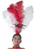 Las Vegas Show Girl Feather Headdress - In Any Colour - HD159