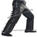 Michael Jackson 100% REAL LEATHER - Bad Tour Buckle Trousers