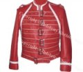 Freddie Mercury Queen Concert Red Leather Jacket
