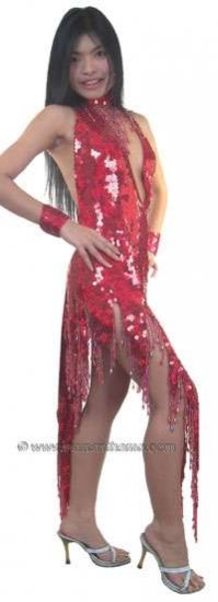 CBS0888 CHER REPLICA 'Take Me Home' Sequin Dance Costume - Click Image to Close