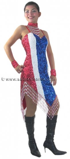 RM481 Sparkling ' Sequin Dance, Occasion Costume, Dress - Click Image to Close