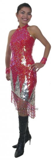 CT130 Sparkling ' Sequin Dance, Occasion Costume, Dress - Click Image to Close