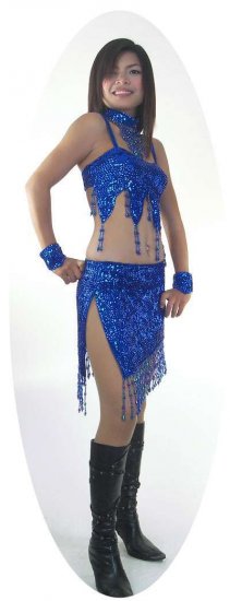 CT546 Sparkling ' Sequin Dancing, Occasion Costume, Dress - Click Image to Close