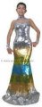 Sparkling Sequin Cabaret Evening Gown TM7001