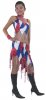 RM566 Sparkling ' Sequin Dancing Competition Costume, Dress