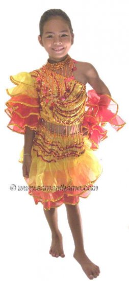 STC2040C Tailor Made Children's Flamenco Costumes - Click Image to Close