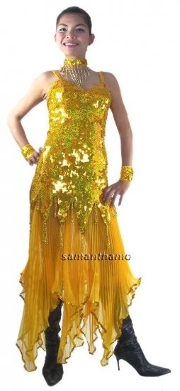 RM383 Sparkling ' Sequin Dance, Ballroom Costume, - Click Image to Close