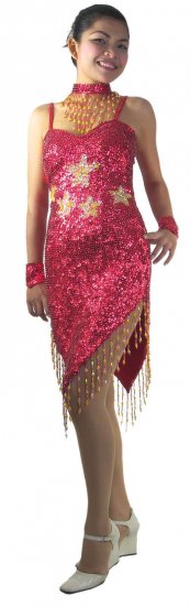 RM526 Sparkling ' Sequin Dance, Occasion Costume, Dress - Click Image to Close