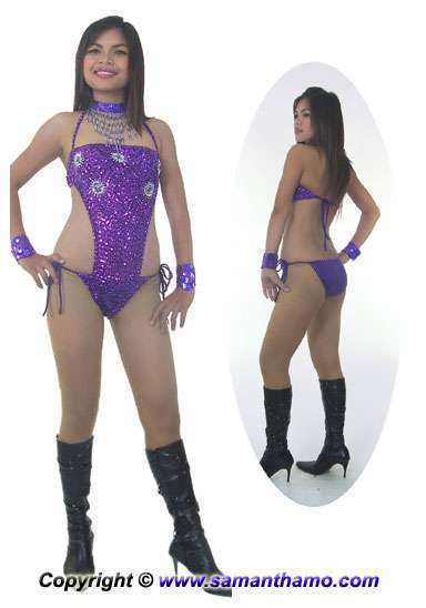 RML381 Sparkling SEXY Sequined Dance Leotard - Click Image to Close